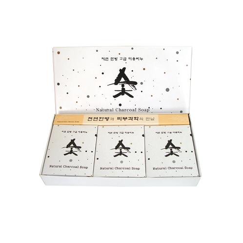 Charcoal soap