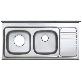 full image STAINLESS STEEL SINKBOWL