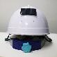 full image Preventing safety accidents Solar LED safety hat charged by solar power and easy to adjust size
