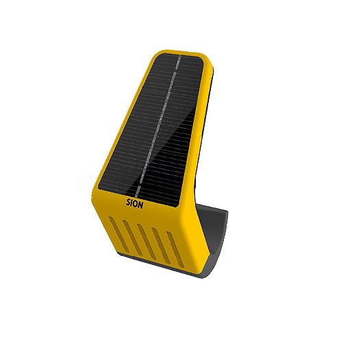 Helmet solar fan