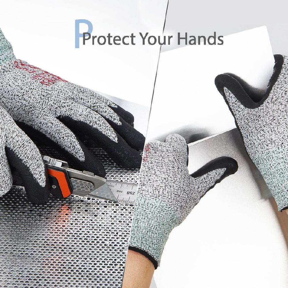 Level5 Cut Resistant Gloves Grey Cru553