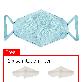 full image Fashion dust mask Blue