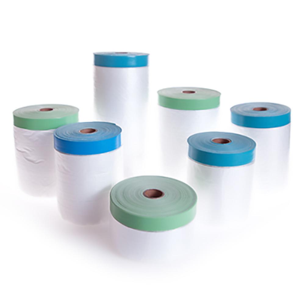 PRE-TAPED MASKING FILM