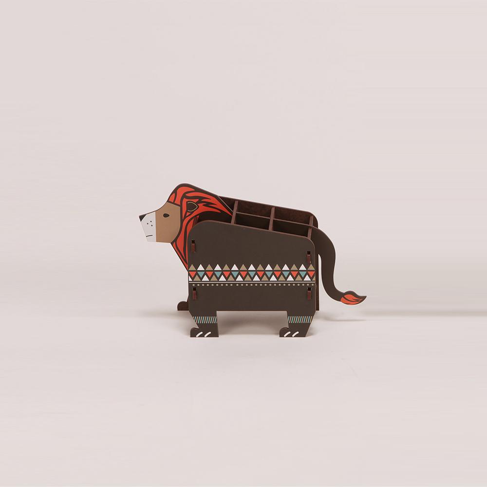 HIZOO Zoo Box Pencil Makeup Brush Pen Holder