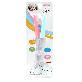 full image Dirt BYE Cleaning Tool - Transparent Pink and Sky Blue