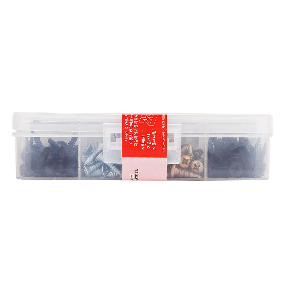 MYTOW Multipurpose Screw Set -10 x 15 x 4 cm 270 Screws Each per 1 set