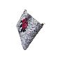 detail image1 Python Skin Spangle Clutch