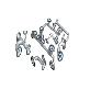 detail image1 Roto Lining] Pipe and Fitting Parts CPT, ETFE Type Flange, Welding, Damper, Reducer, screw conveyor,