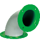 detail image1 ISO9001 FM Approved Coated / Coating Duct, Chemical Resistant Pipe & Fittings and Parts, Connectors,