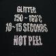 detail image1 GLITTER HEAT TRANSFER PRINTING FILM