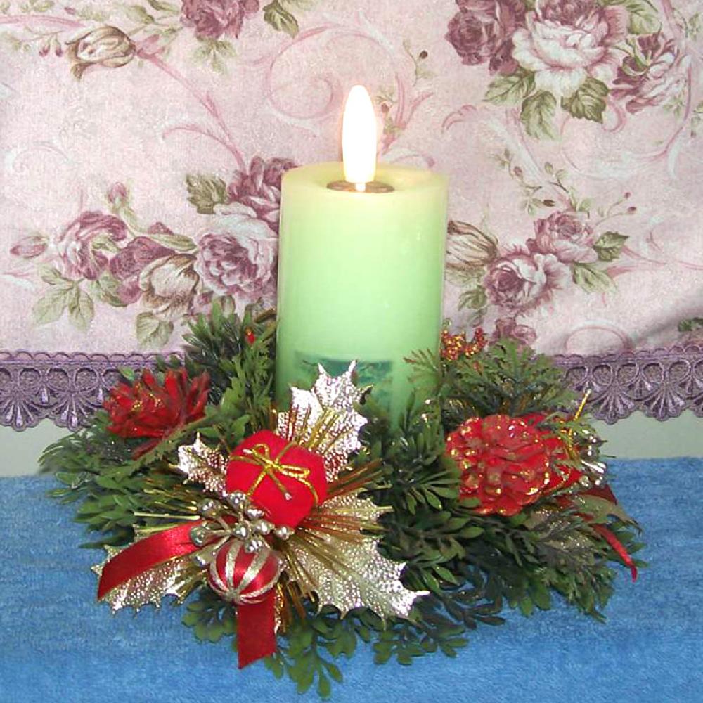 Electric wax candle