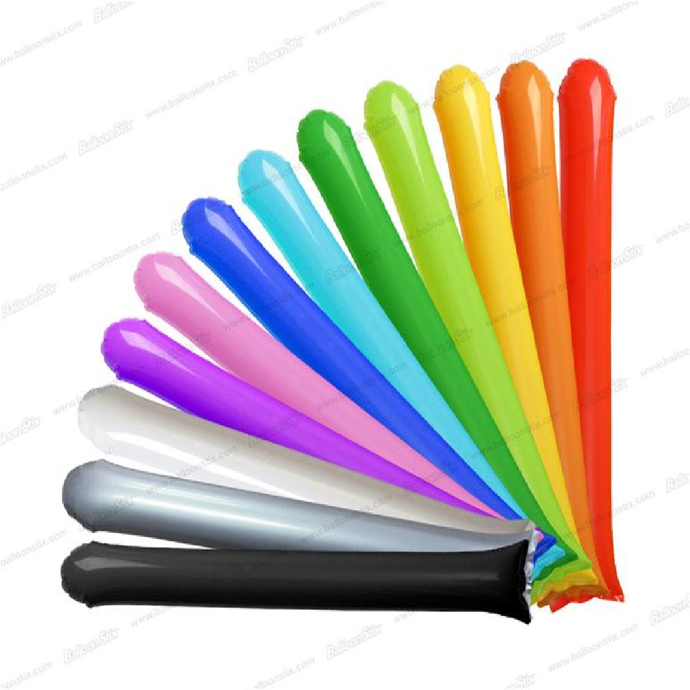 Inflatable cheering stick balloon noise maker Cheerleading tool