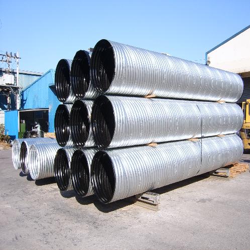 Corrugated Steel Pipe | Drains, sewers, ohsugwan, woosugwan, agricultural irrigation