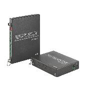 HD-SDI Fiber Optic Video+Data+Audio Link