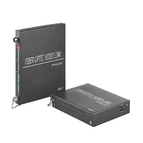 HD-SDI Fiber Optic Video+Data+Audio Link
