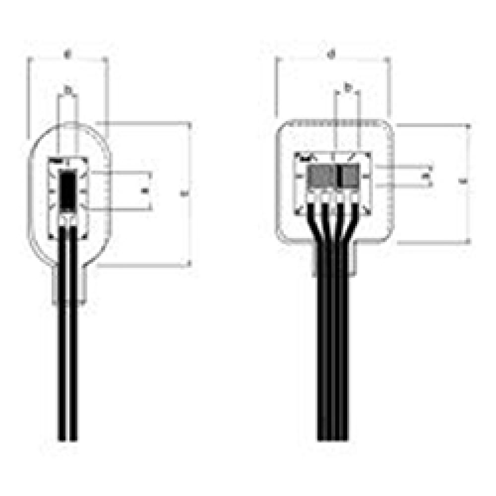Water Proof High Temperature type Strain Gauge