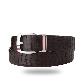 full image YEUNWOO cowhide Crocodile Pattern BELT x Round  Buckle