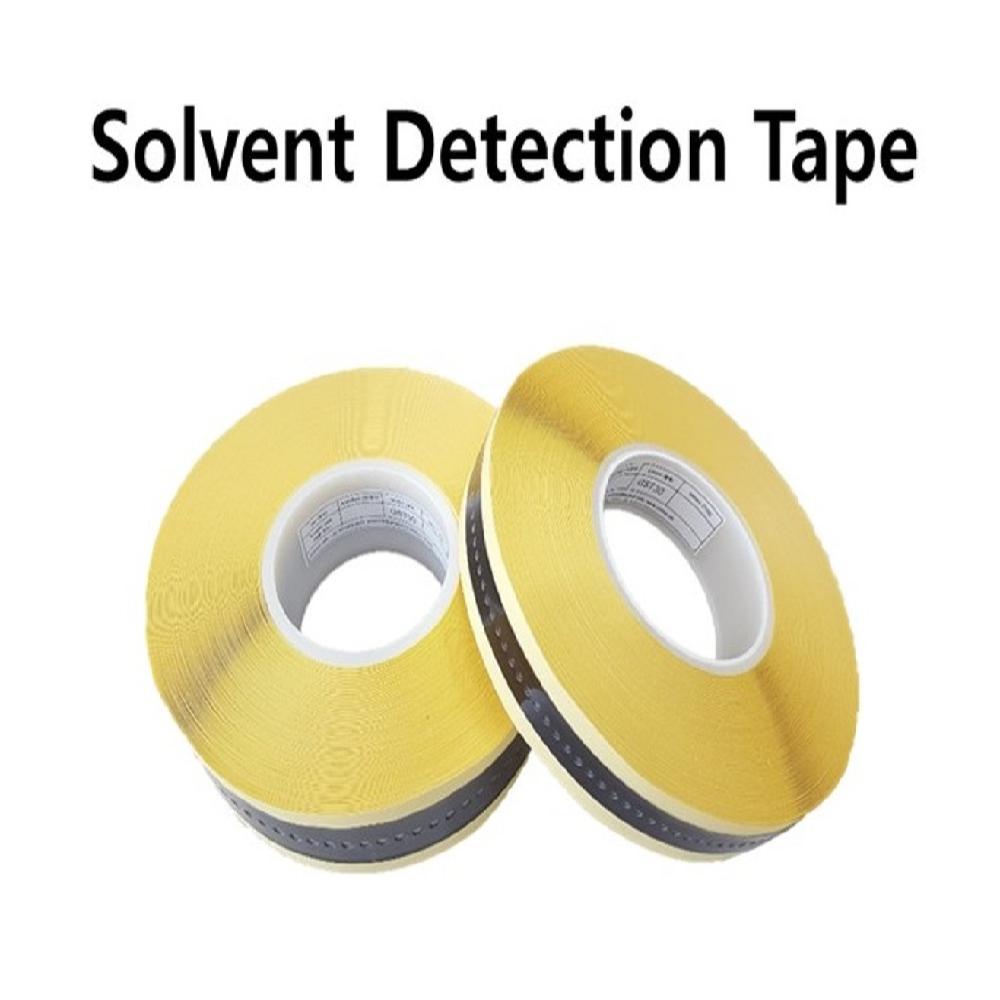 Solvent leak detection tape