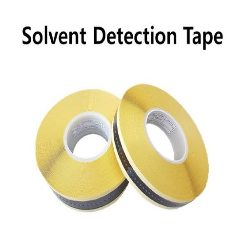 Solvent leak detection tape