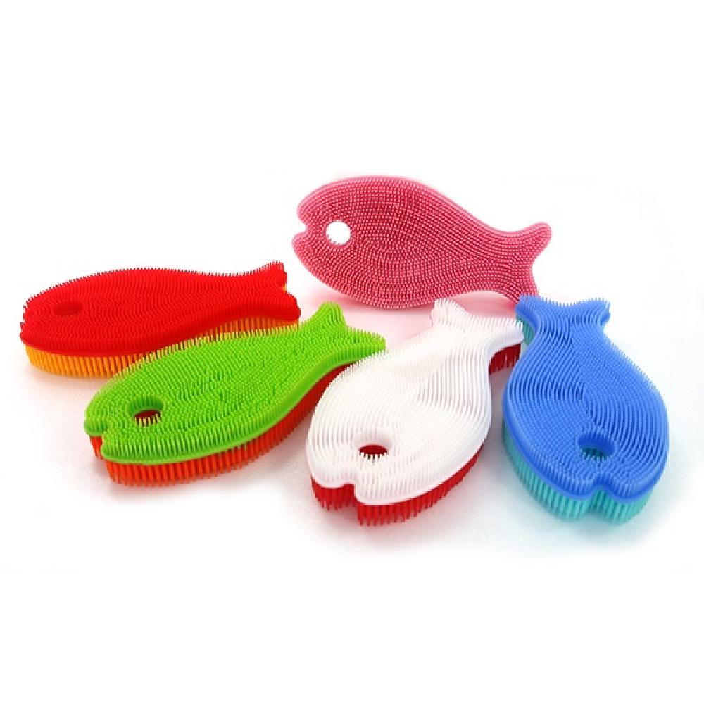Silicone wash brush