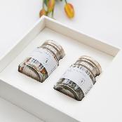 Simple and high-end design Original Flowertea(2pc) Gift Set (made in Korea)