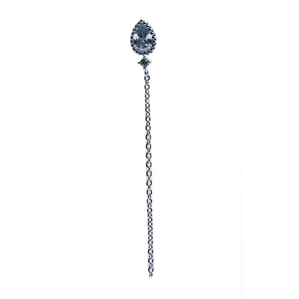MUAH tear drop stone with dropped chain with unique special material base in a completely new style