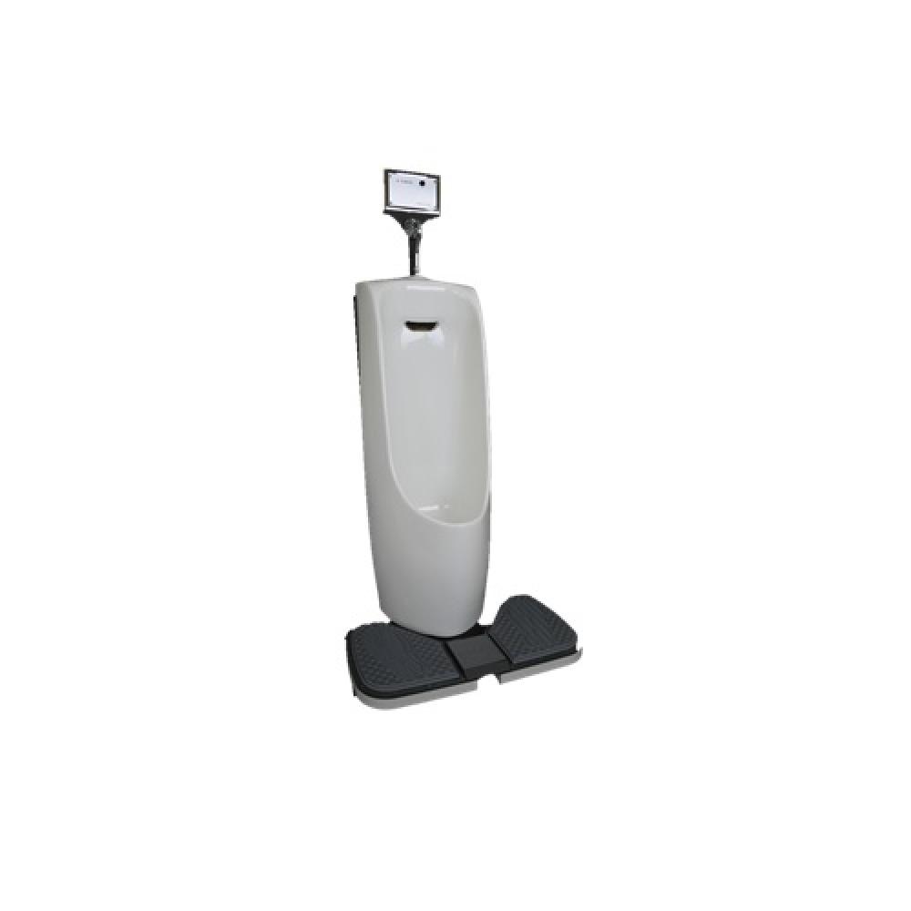 Non-powered automatic toilet flusher (for male)