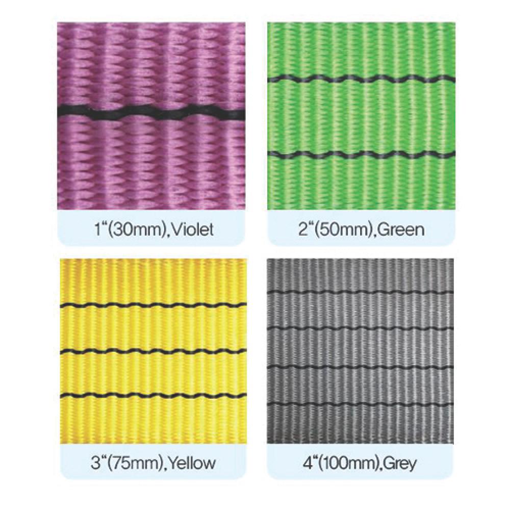 High Quality Tenacity Polyester Lifting Belt High Strength Light and Flexible Webbing For Sling