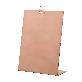 detail image1 A4 STAND POP METAL MENU PAD (Mirror Gold, Matt Gold, Mirror Rose Gold, Matt Silver, Matt Black)