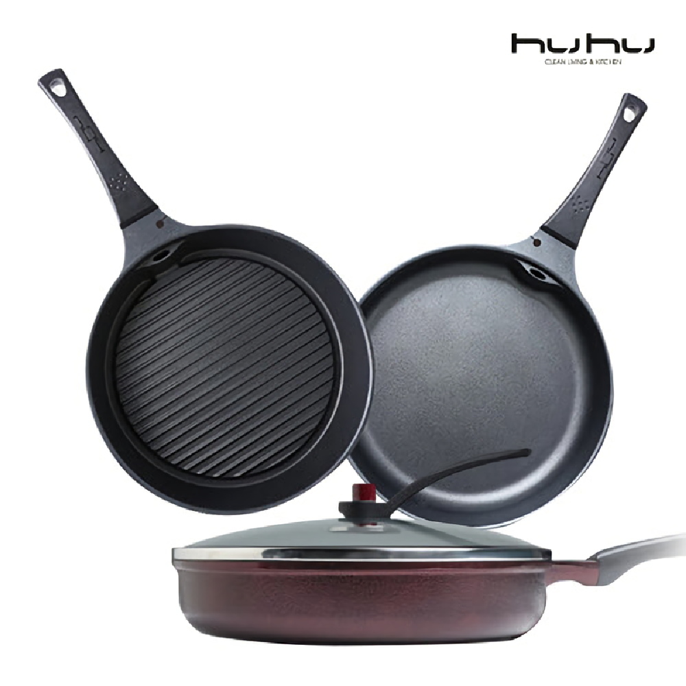 HuHu Smell Burning Grill Pan