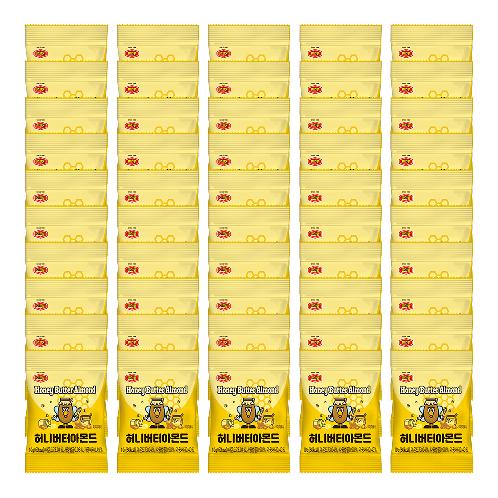 Murgerbon Honey Butter Almonds,Korean Snacks, Healthy Snacks, Office, School, Work, Mini Size 10g