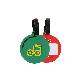 full image [ROLLEY TROLLEY]  twin color LUGGAGE TAG