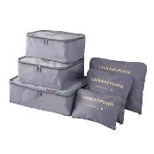 Travel Pouch 6pc Set