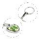 detail image2 Clover Keyring - Fancy Resin Craft Art Pressed Real Four Leaf Clover Key Chain - Heart Shape