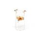 full image oriental incense T-light candle burner set