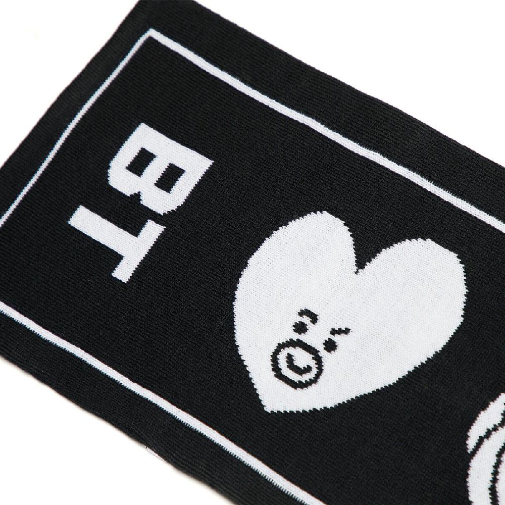 BTS BT21 Slogan Kint Muffler Line Friends KPOP