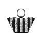 full image NUBI RIPE TOTE_black silver