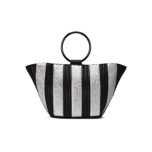 NUBI RIPE TOTE_black silver | Arach Nine, Cross Bag, Melt Bag, Recommended Bag in 30s, Designer Brand, Tote Bag