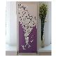 detail image4 Dream Sky Nation-Map Decorative Coloring Painting DIY Paper Continent Map - India