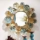 detail image1 Iron-of-the-wall mirror
