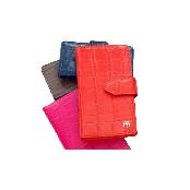 [ARISTAR] iPhone6 Leather Card Holder Wallet Case - 4 Colors (Navy)
