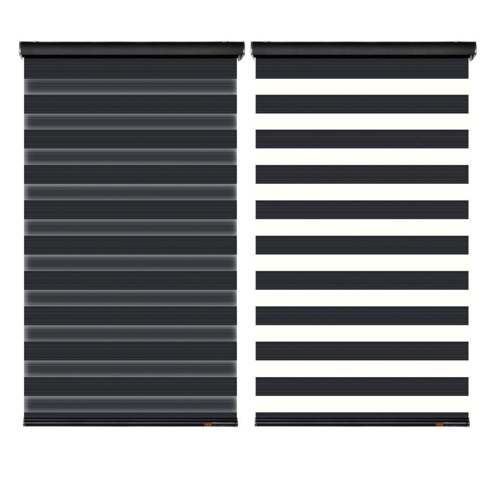 Seek Blackout Zebra Blind