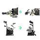 detail image3 ITOP Swing Swing Golf Rotated Clip Holder With Fixing Strong Force For Arranging Clubs