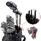 full image ITOP Swing Swing Golf Rotated Clip Holder With Fixing Strong Force For Arranging Clubs