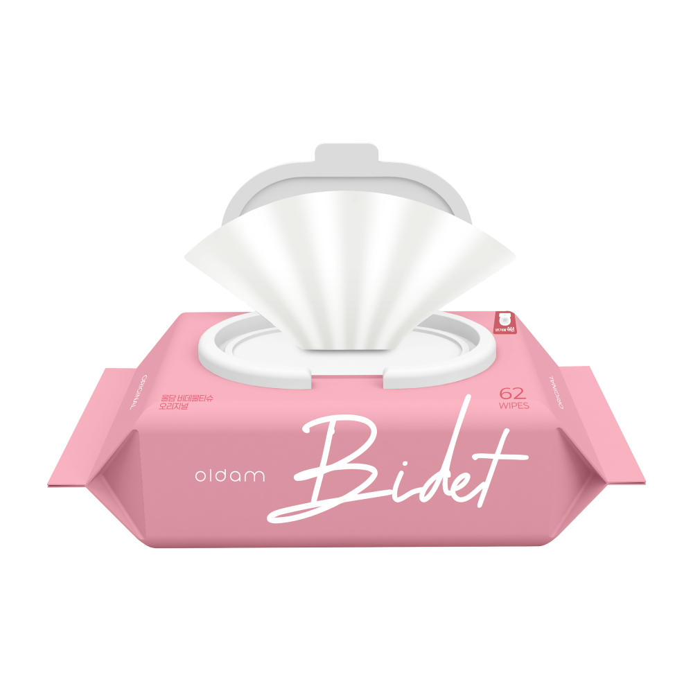 Oldam Flushable Bidet Original Wet Wipes