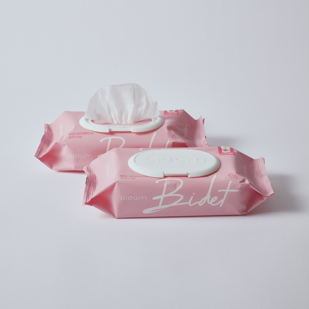 Oldam Flushable Bidet Original Wet Wipes