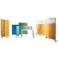 full image uniqx round type sound eating partition MF-0812
