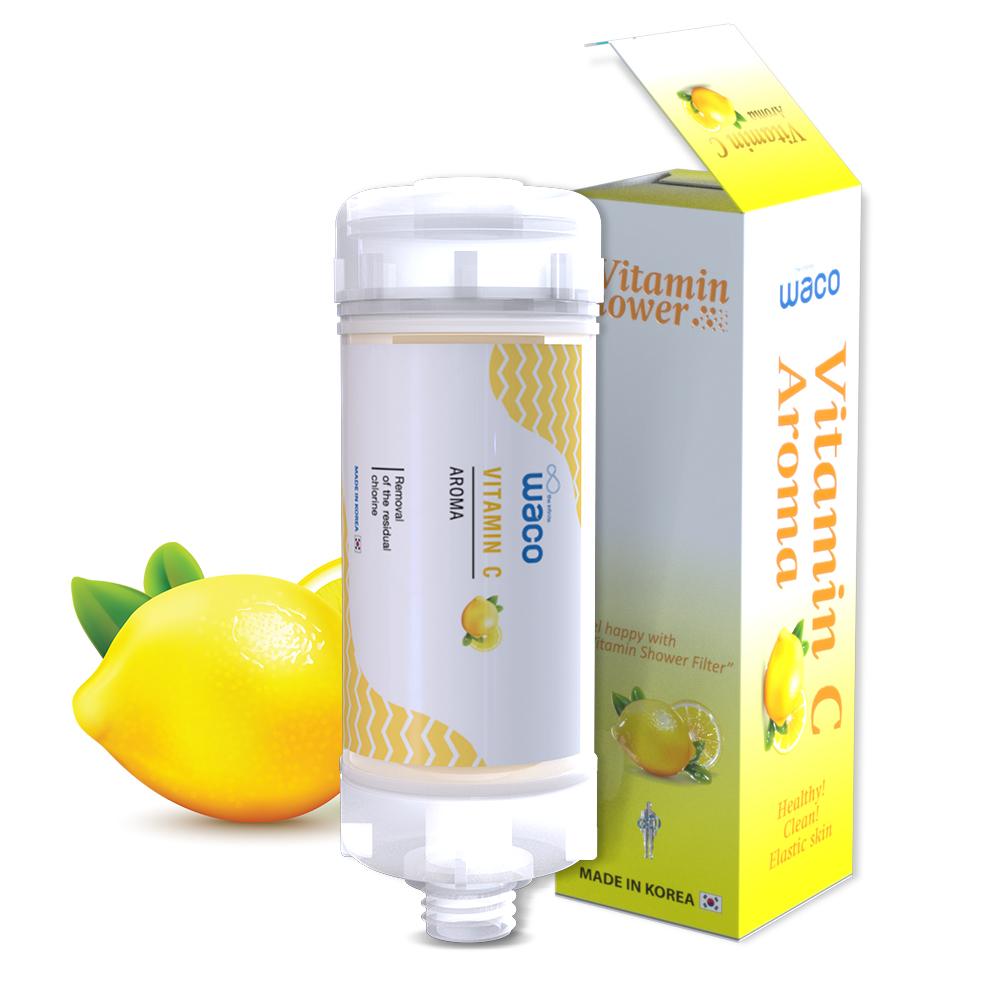 Vitamin Shower Filter Bathroom Water Removes Chlorine Purifier Nature Bathroom