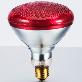 detail image2 JK HEAT PLUS 175W PAR38 Clear Infrared Heat Bulb Hard Glass 10pcs 110-120V
