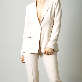 detail image1 SUIT HEEL ONE BUTTON SINGLE SUIT - BEIGE